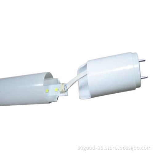 Removable LED Tube with 1,330lm, >0.9 Power Factor, 50,000 Hours Lifetime